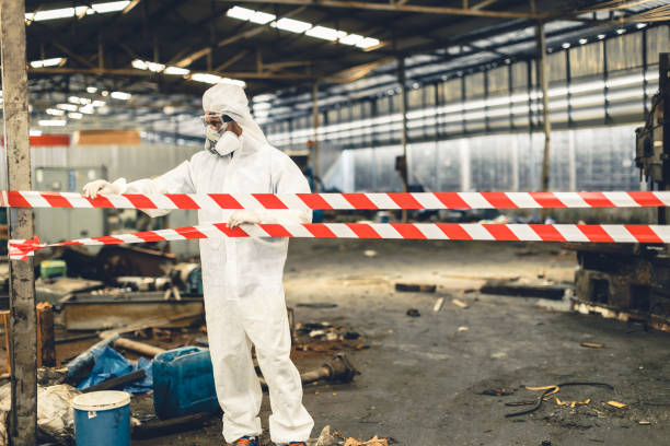 Professional Biohazard technician working in Sunapee, NH